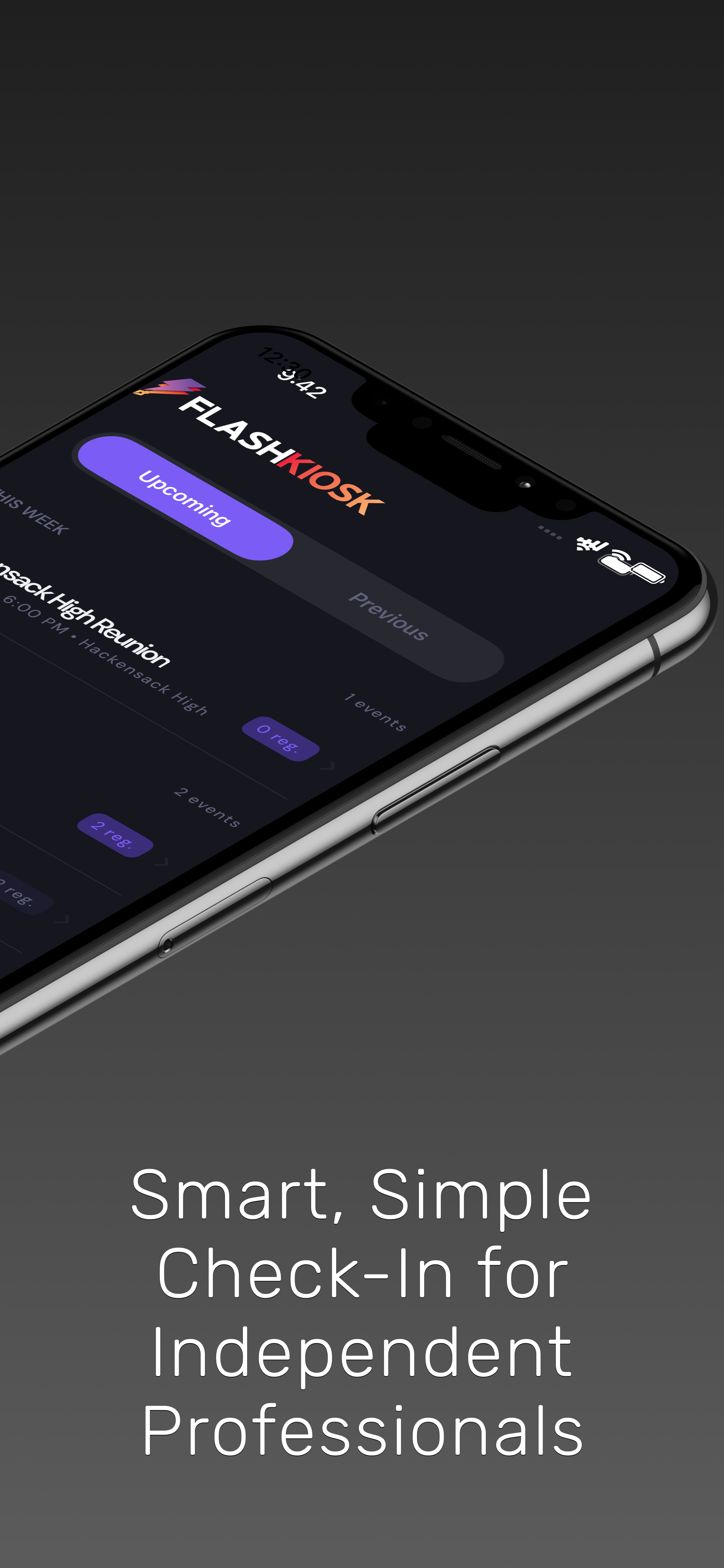 FlashKiosk booking flow